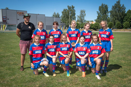 2018. gada 3. jūnijā Ozolnieku sporta laukumā notika Latvijas regbija kauss U18 meitenēm