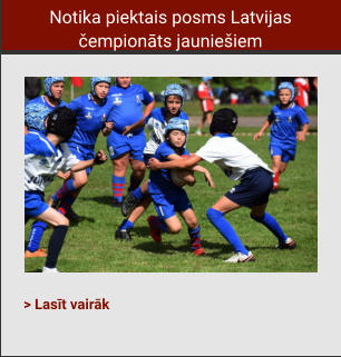Notika piektais posms Latvijas  čempionāts jauniešiem > Lasīt vairāk